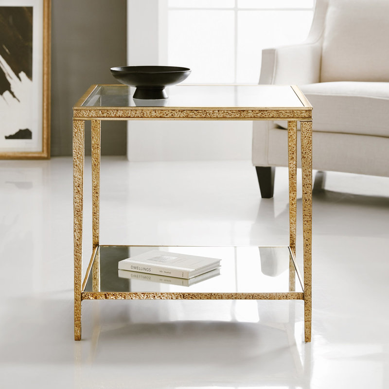 Modern History End Table