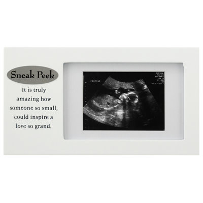 Alfonsino White Wood Matte Picture Frame