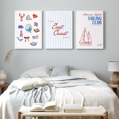 3 Piece Wrapped Canvas Print