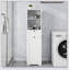 Armoire de trieur de linge inclinable à un compartiment et un tiroir