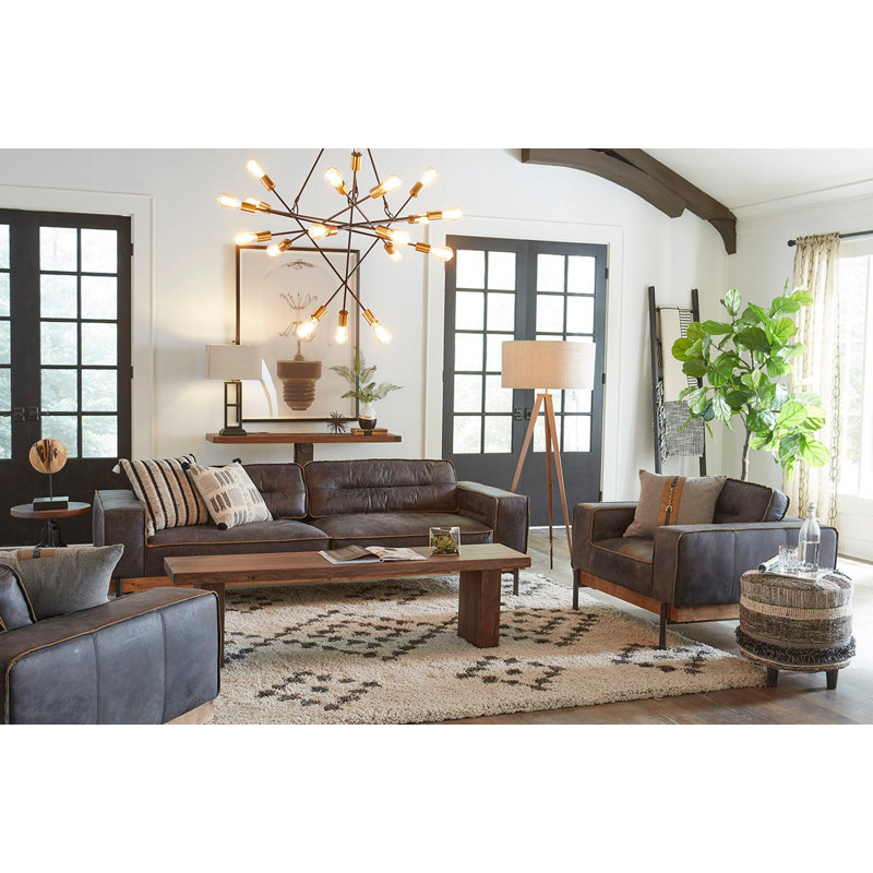 Chiavari Sofa, Cocoa Brown