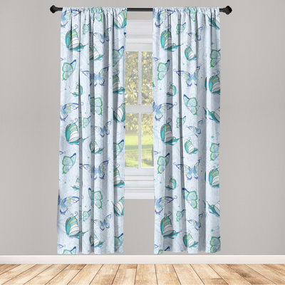 Ashkhen Semi Sheer Curtain Pair