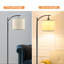 Lampe sur pied arquée 60 po Rhena