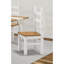 6 -Person Pine Solid Wood Dining Set-1613914349