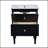 24"Solid Wood Frame Bathroom Vanity Cabinet