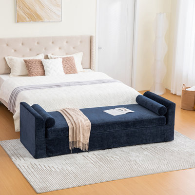 Banc moderne de 90,55 po de largeur