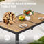 Ensemble repas 7 pièces avec coussins 7 pièces-124434458