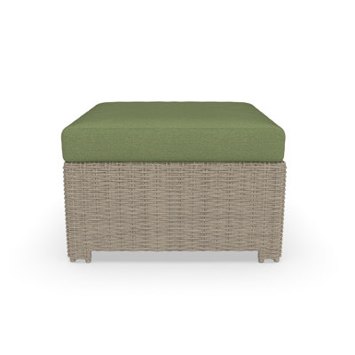 Outdoor Ottoman With Sunbrella Cushions