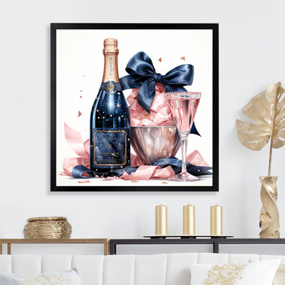 Fashion Champagne IV - Fashion Champagne Wall Art