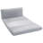 Bean Bag Floor Sofa Bed, Contemporary Plush Wide Folding Floor Mattress, Foam Filling Wall Couch Sleeper, 54" W X 33.7" D, Light Gray – 528 Lbs Capacity-1064990983