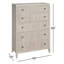 Avaline Carmen 5 - Drawer Dresser-1207393028