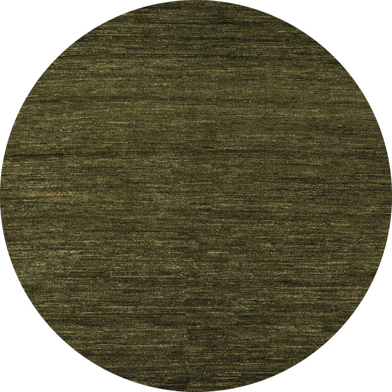 Abstract Indoor Rug, Round 5'