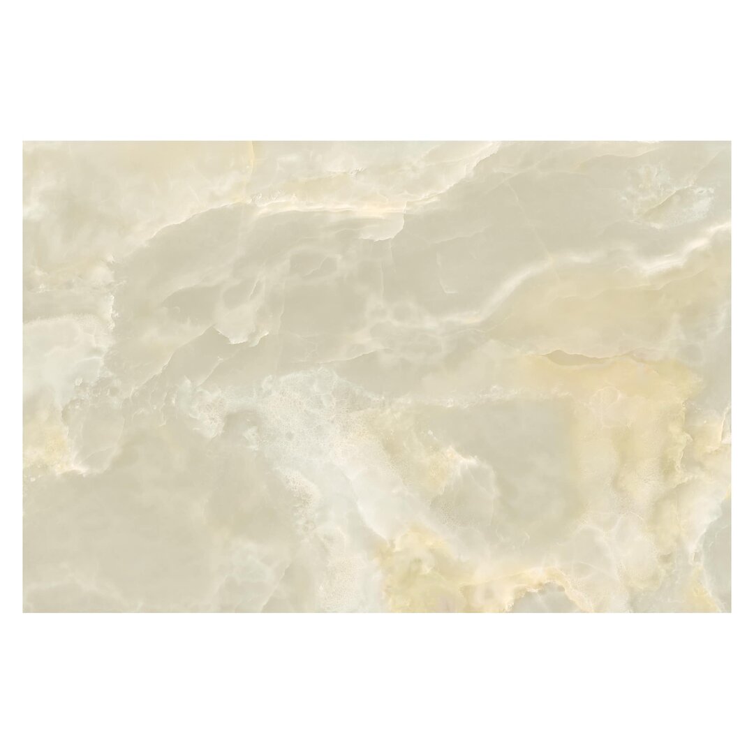 Strukturierte Tapete Onyx, Marble & Cream 1,9 m x 288 cm