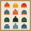«Hats» par Vision Grasp, reproduction d'art sur toile encadrée