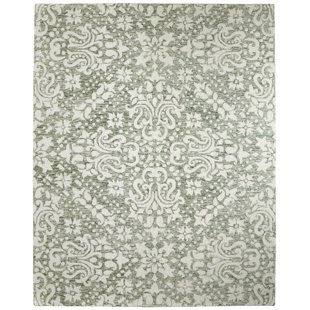 Tapis ivoire floral et botanique Brockington