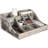 MyGift 8 Pod Condiment Storage & Accessories