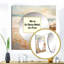 Jakai Beach Tranquility - miroir carré de plage pour décoration murale-854407868