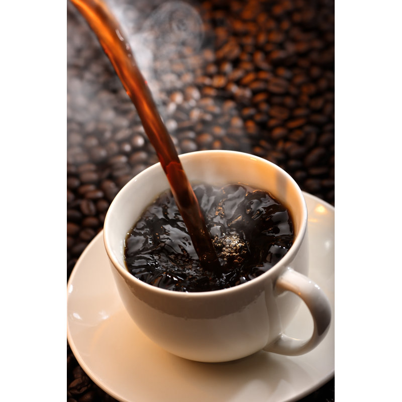 Pouring Coffee by Johan63 - Wrapped Canvas Print, 46cm H x 30cm W x 3.8cm D
