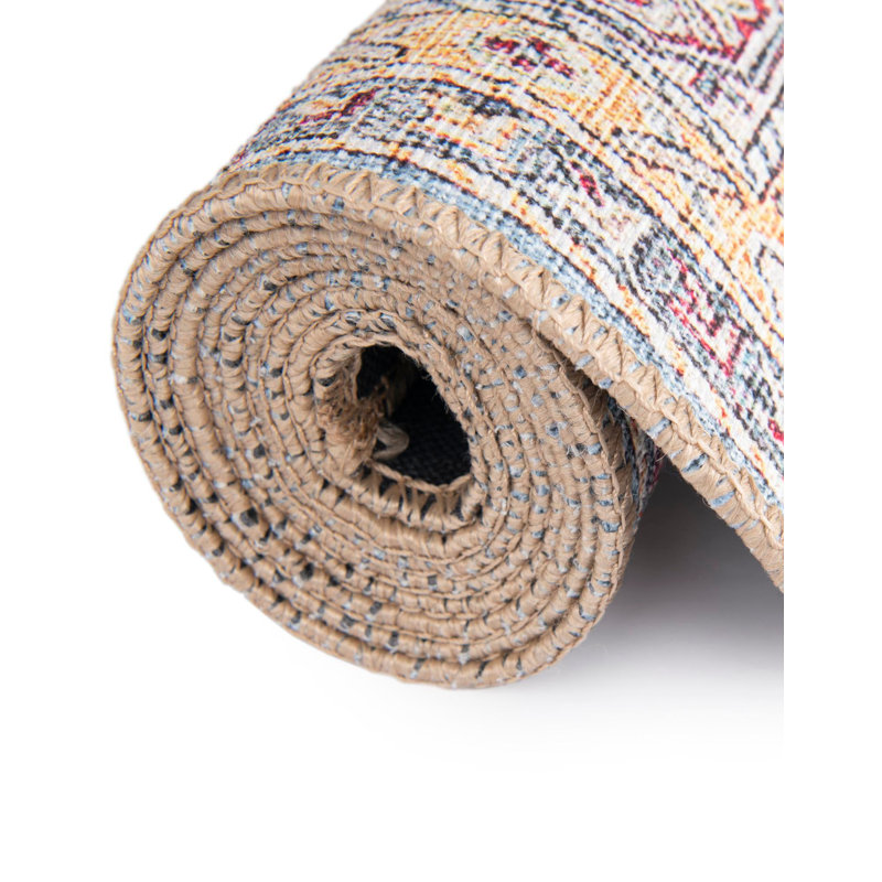 Mazzie Performance Chenille Floral Indoor Rug, Runner 2'7" x 10'