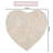 Schoenberger Heart Shape Bath Rug 25"x25"-1611439381