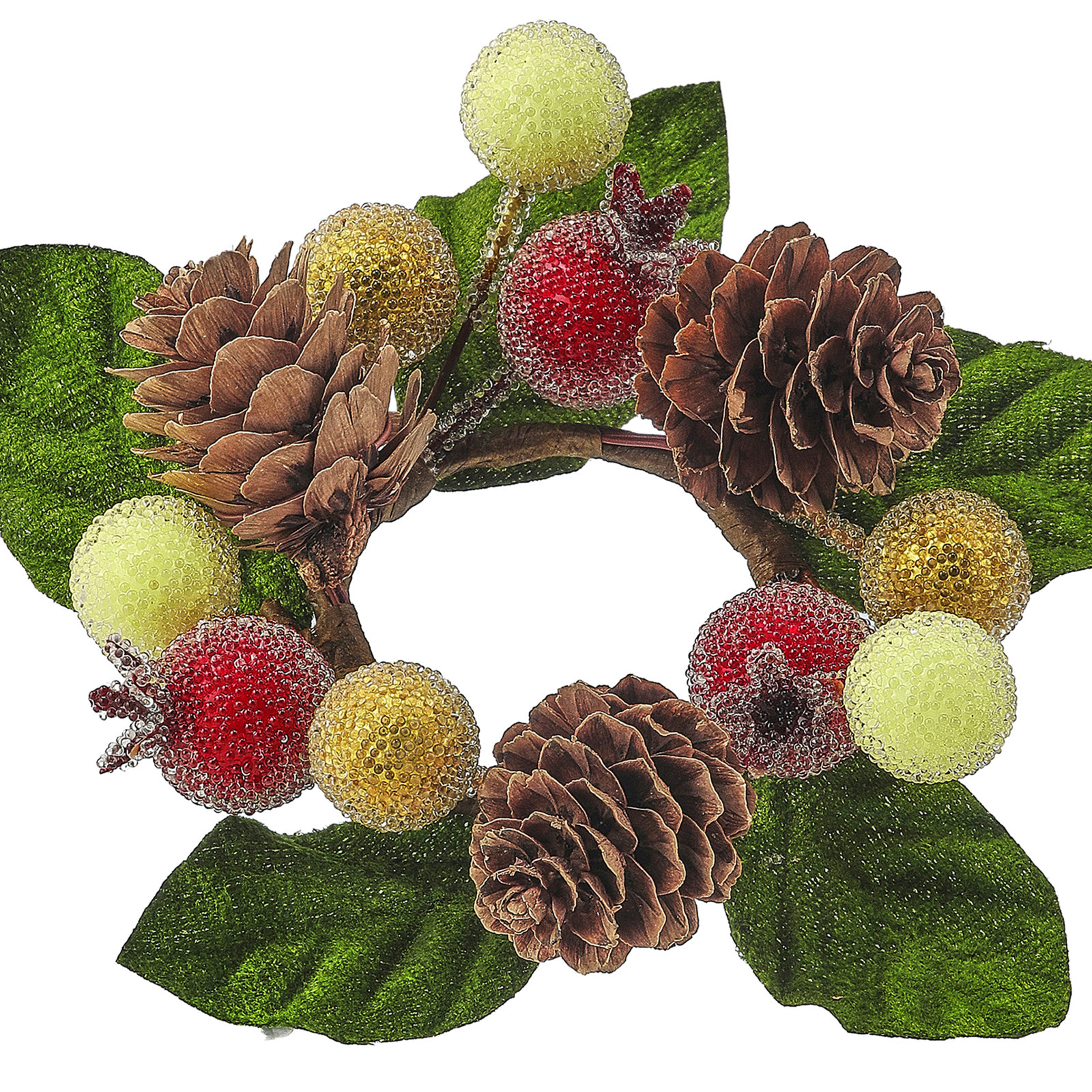 4" Mini Fruit Candle Ring