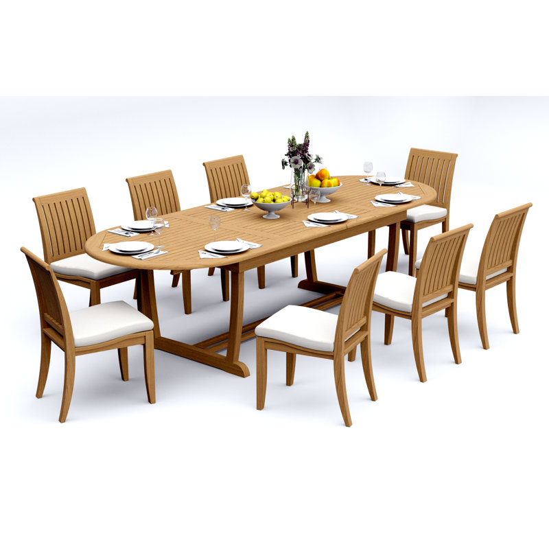 Ensemble repas d'extérieur Lagos, 8