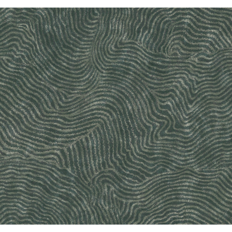 27' L x 27" W Wallpaper Roll, Forest