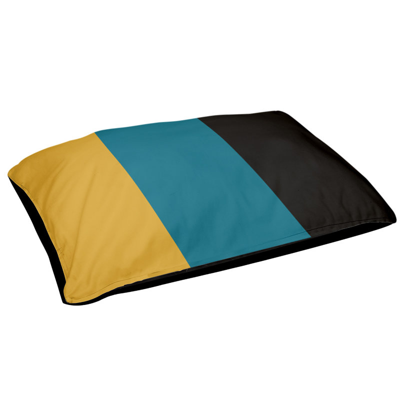 Coussin d'extérieur pour chien Maryland, Turquoise, Très grand (l 50 po x P 40 po x H 17 po)