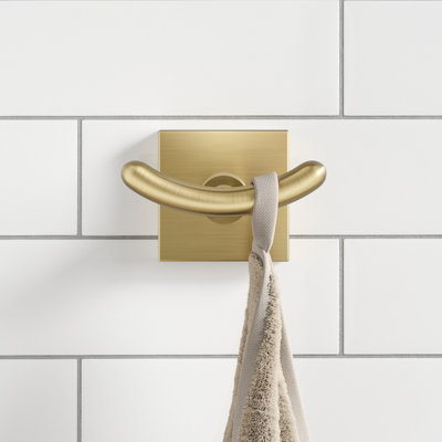 Ventus Double Wall Mounted Robe Hook