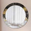 Huldar Glass Flat Wall Mirror