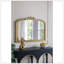 Miroir arqué de style baroque