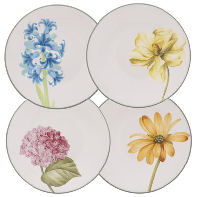 Assiettes à apéritif floral 6,25 po Noritake Colorwave