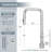 ABTIABGY Pull Down Kitchen Faucet-88283023