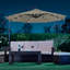 Blevins 270cm Lighted Cantilever Parasol-1124389583