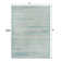 Alvieri Modern Berber Stripe Turquoise/Cream Rug