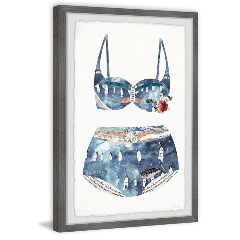 Coastal Swimsuit - cadre photo, H 36 po x l 24 po x P 1,5 po