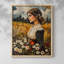 WOMEN Series CCLII  -Premium Framed Print -Ready to Hang - No Nails Required