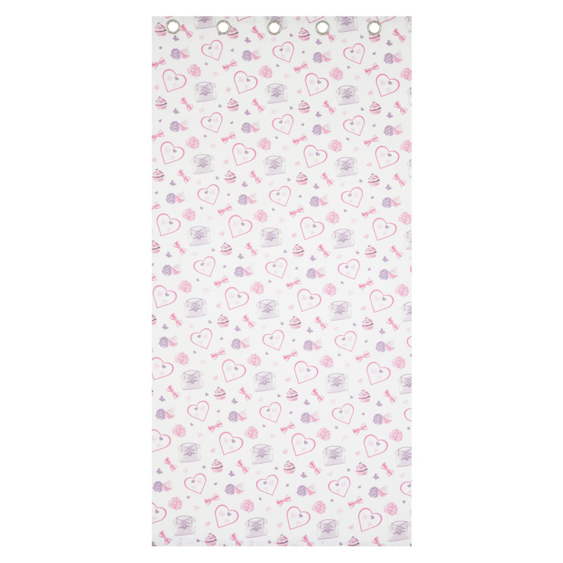 Pretty Kitty Single Curtain Panel