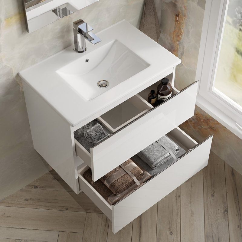 Charanda Bathroom Vanity with Basin
