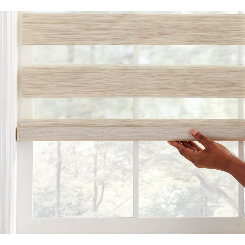 Sheer Roller Shade, Natural, 72"W x 72"L