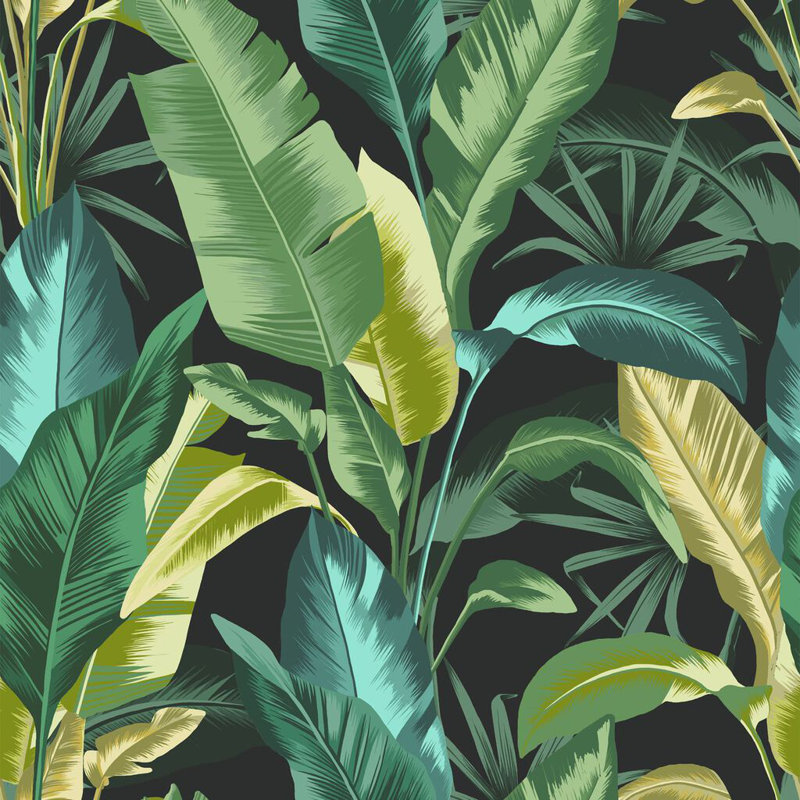 Envy Leaf It Out Wallpaper, Green