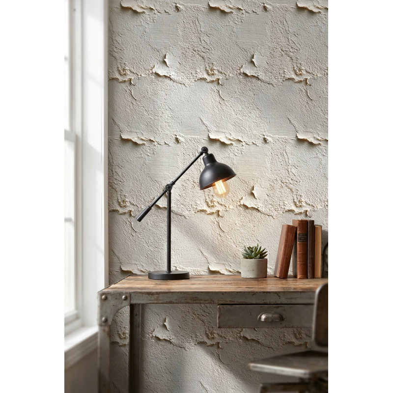 Abstract Pattern Wallpaper Rustic Removable Beige Wall Double Roll