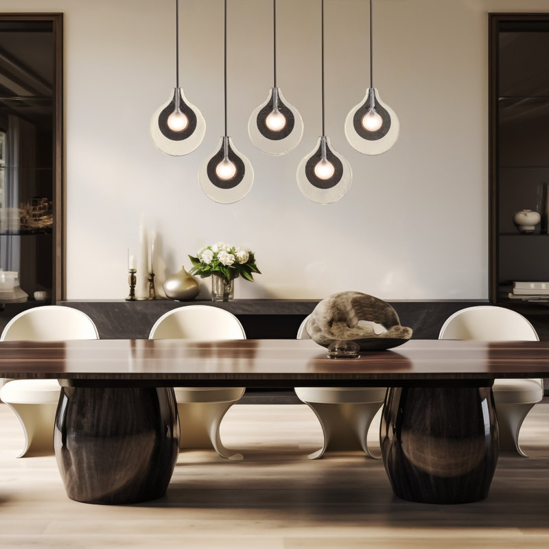Veneto 5 - Light Pendant by Jason Hancock, Modern Brass