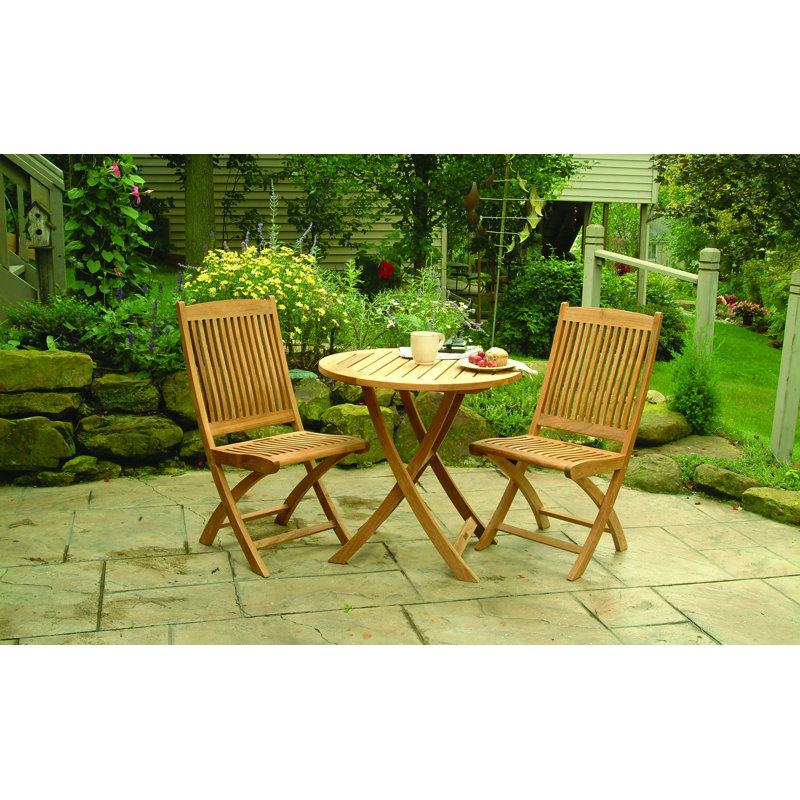 Cambridge 30" Folding Teak Dining Table