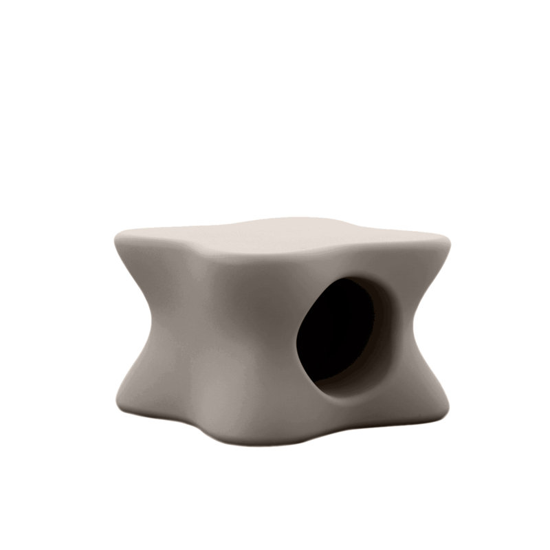 Pal Plastic/Resin Coffee Table, Taupe