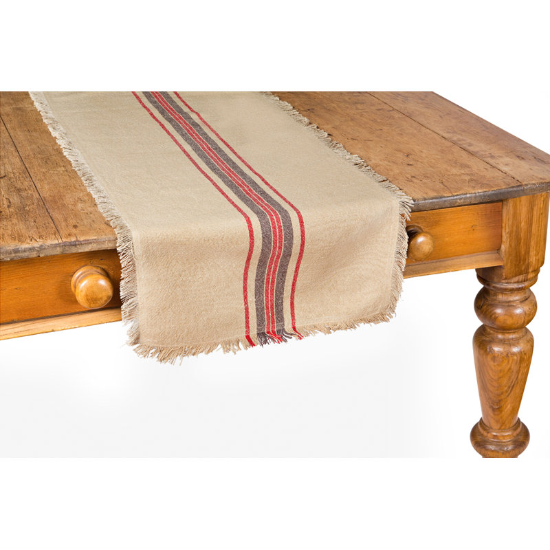 Chemin de table en lin Frampton, L 72 po x l 16 po