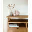 Topeka 120 cm W Solid Wood Top Console Table