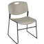 Plateau de table Kee, 4 chaises empilables-41810882-41810909