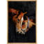 Courir, chevaux, effet de bois, panneau, mère, enfant, cheval, portrait, art numérique, ferme, faune rustique-101090586-101090583