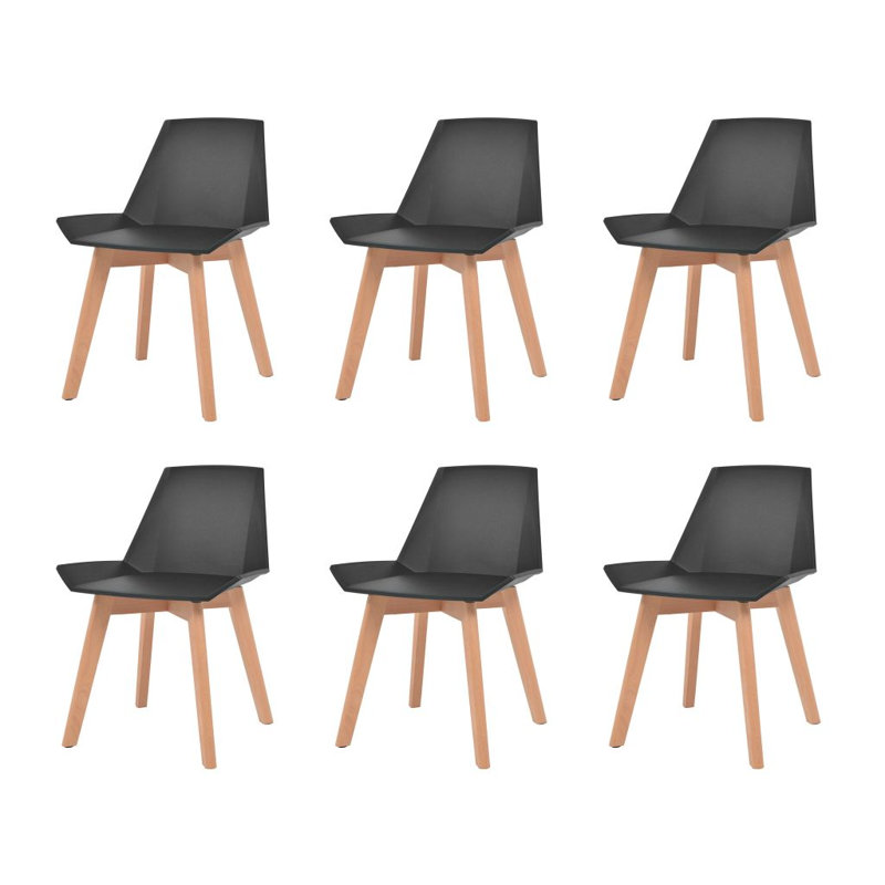 Trace 43cm H Side Chair, Black
